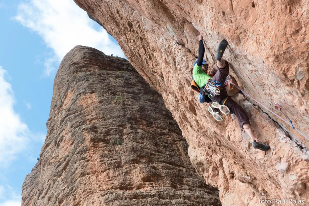 Bautismo de escalada en Huesca